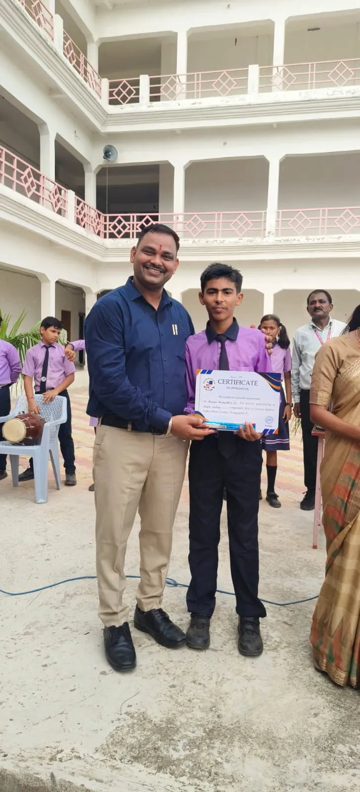 Essay Writing Competition: Certificate Distribution